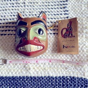 Mask hand painted First Nation Vancouver